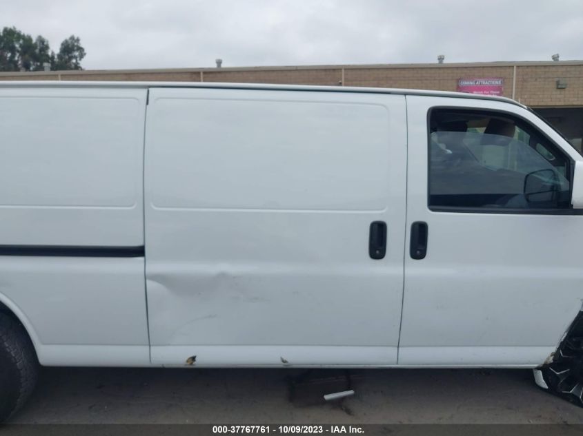 2018 CHEVROLET EXPRESS 3500 WORK VAN 1GCZGHFG5J1319749