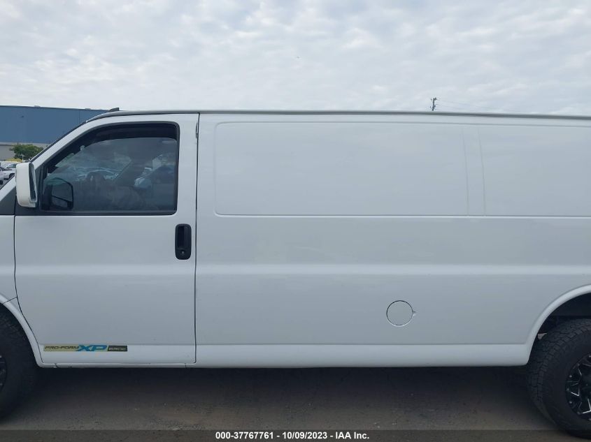 2018 CHEVROLET EXPRESS 3500 WORK VAN 1GCZGHFG5J1319749