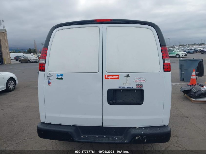 2018 CHEVROLET EXPRESS 3500 WORK VAN 1GCZGHFG5J1319749