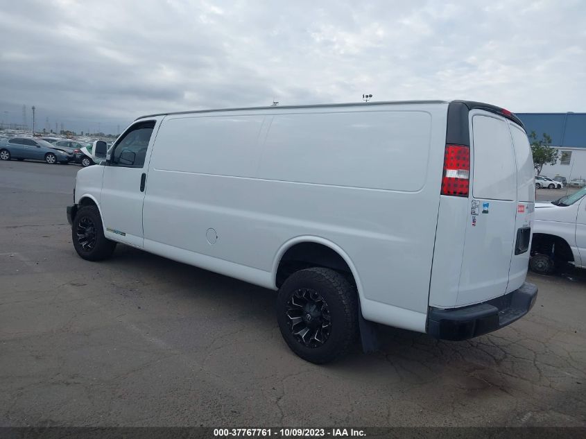 2018 CHEVROLET EXPRESS 3500 WORK VAN 1GCZGHFG5J1319749