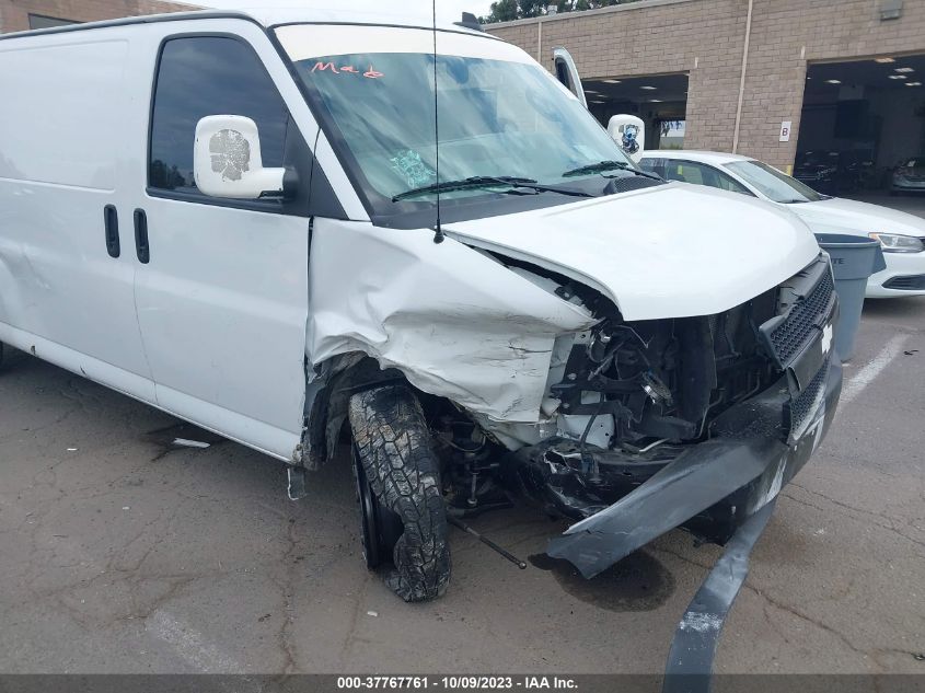 2018 CHEVROLET EXPRESS 3500 WORK VAN 1GCZGHFG5J1319749