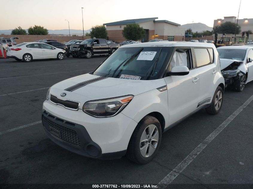 2016 KIA SOUL BASE - KNDJN2A25G7280694