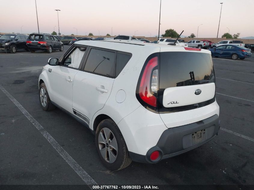 2016 KIA SOUL BASE - KNDJN2A25G7280694