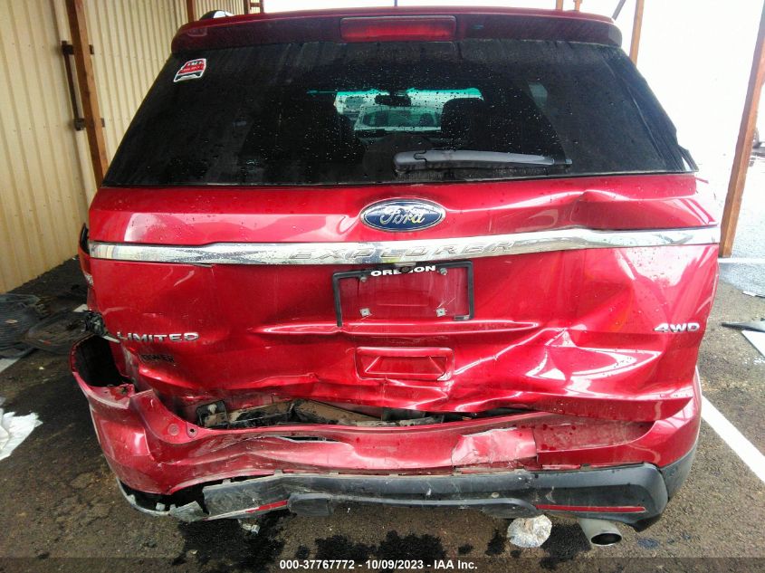 2013 FORD EXPLORER LIMITED - 1FM5K8F82DGD27255