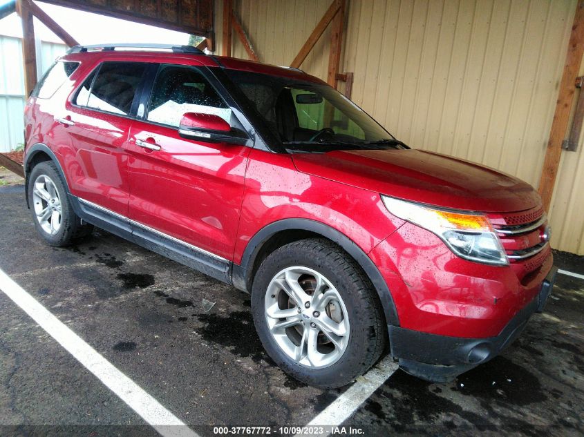2013 FORD EXPLORER LIMITED - 1FM5K8F82DGD27255