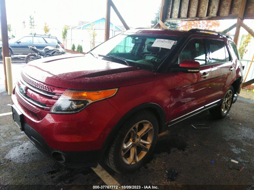 2013 FORD EXPLORER LIMITED - 1FM5K8F82DGD27255