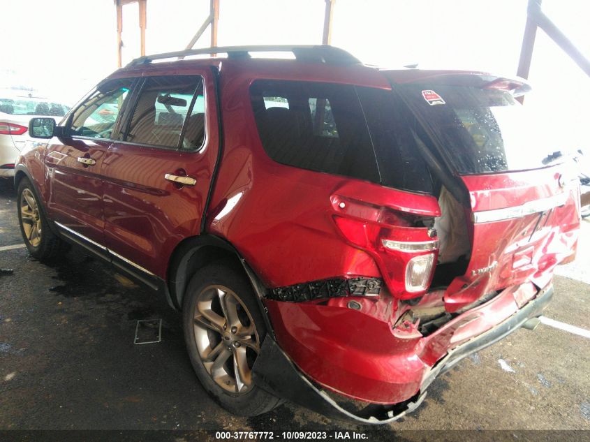 2013 FORD EXPLORER LIMITED - 1FM5K8F82DGD27255