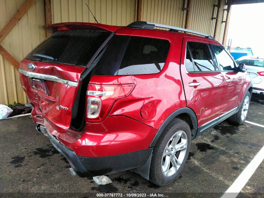 2013 FORD EXPLORER LIMITED - 1FM5K8F82DGD27255