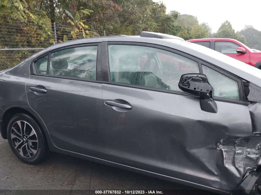 2013 HONDA CIVIC SDN EX-L - 19XFB2F94DE061984