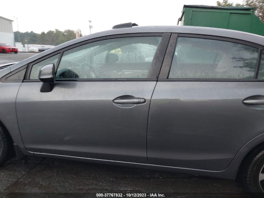 2013 HONDA CIVIC SDN EX-L - 19XFB2F94DE061984