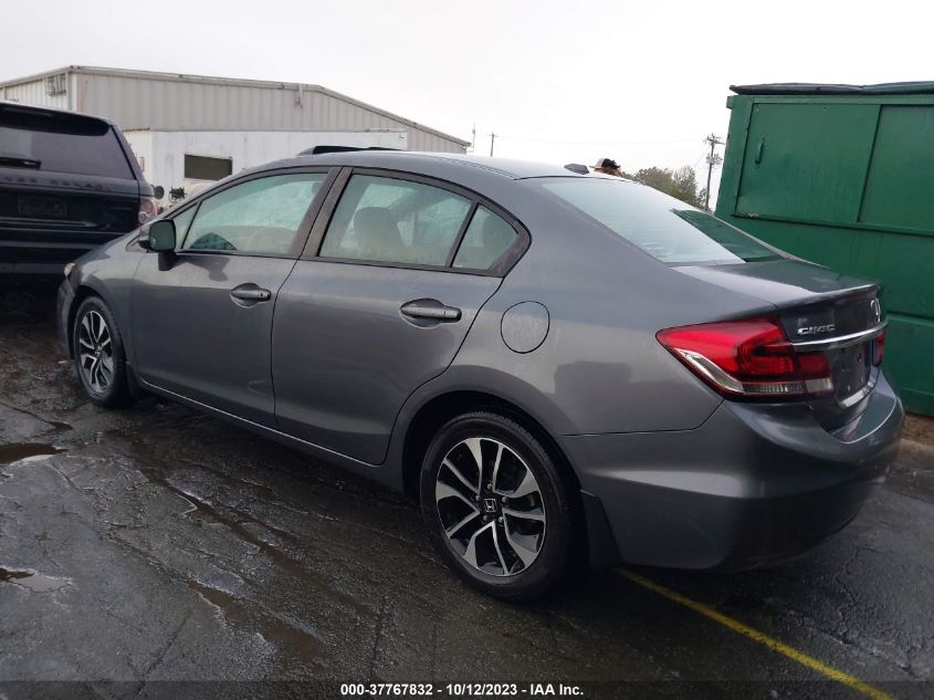 2013 HONDA CIVIC SDN EX-L - 19XFB2F94DE061984