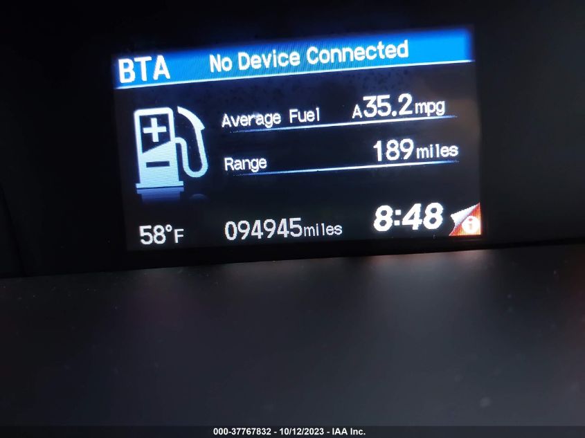 2013 HONDA CIVIC SDN EX-L - 19XFB2F94DE061984