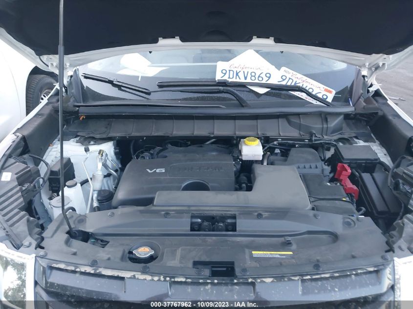2022 NISSAN PATHFINDER SL - 5N1DR3CB5NC272194