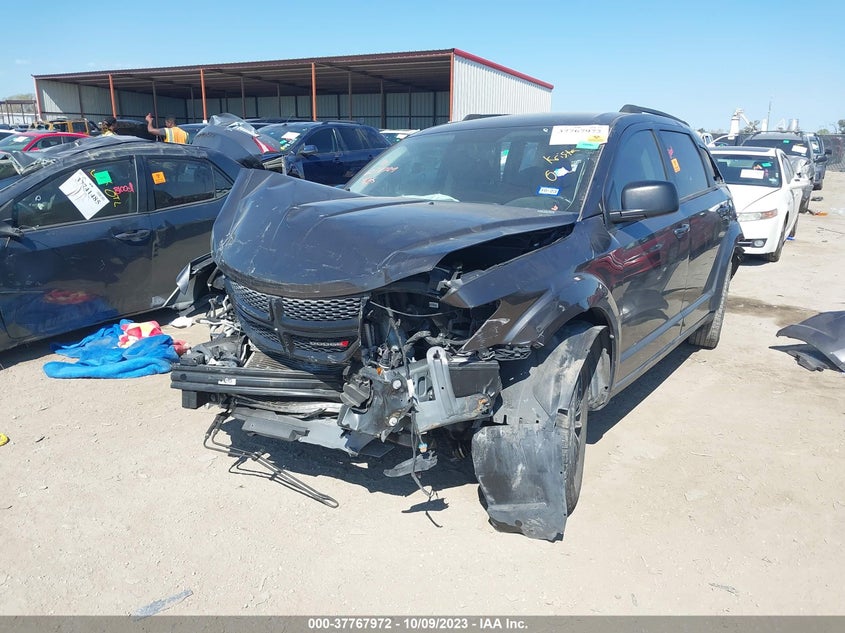 VIN 3C4PDCAB7JT228103 2018 DODGE JOURNEY SE