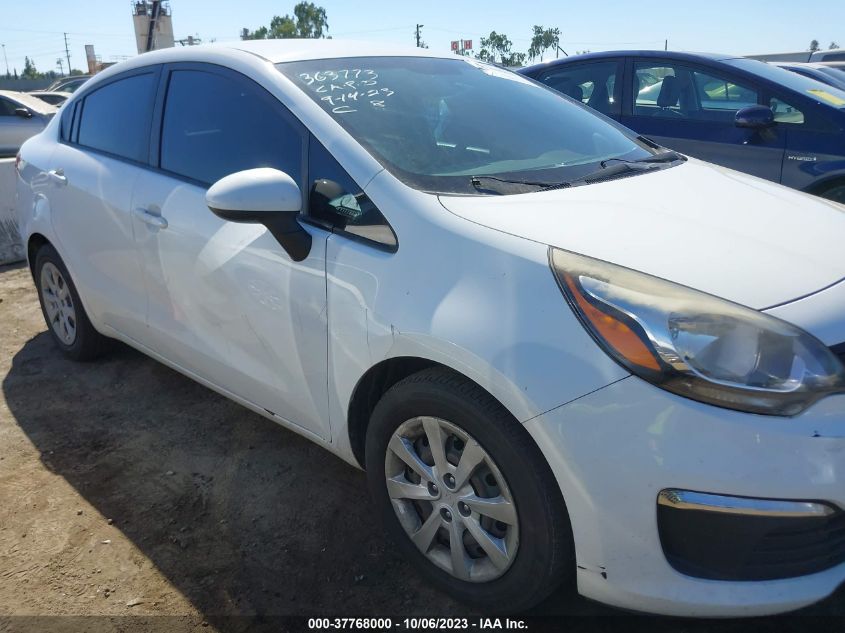 2016 KIA RIO LX - KNADM4A31G6540306