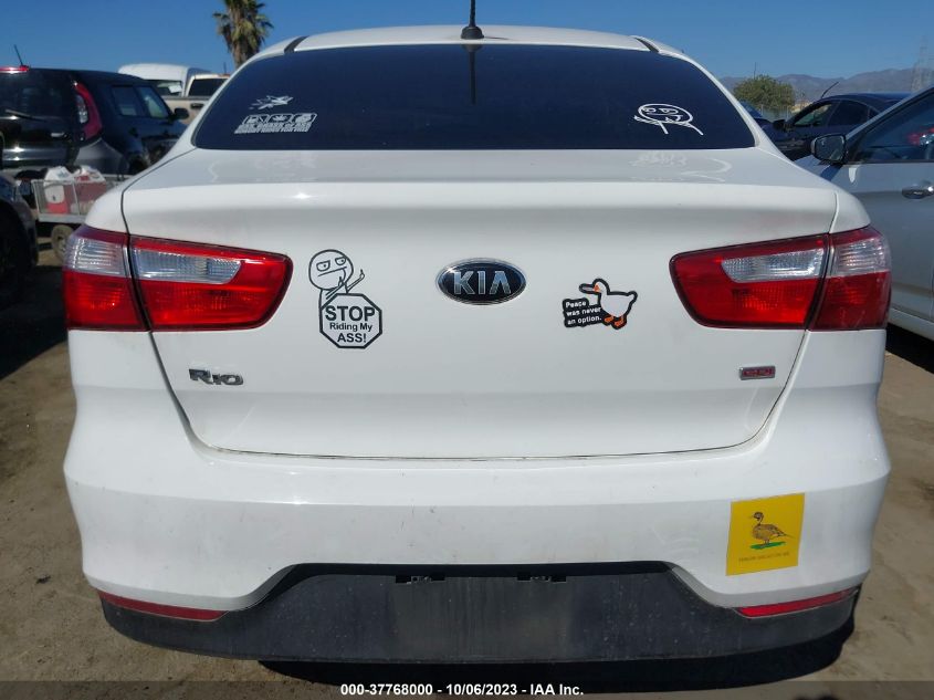 2016 KIA RIO LX - KNADM4A31G6540306