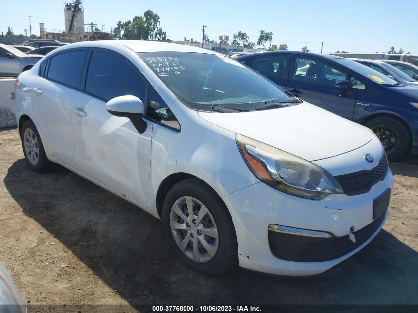 2016 KIA RIO LX - KNADM4A31G6540306