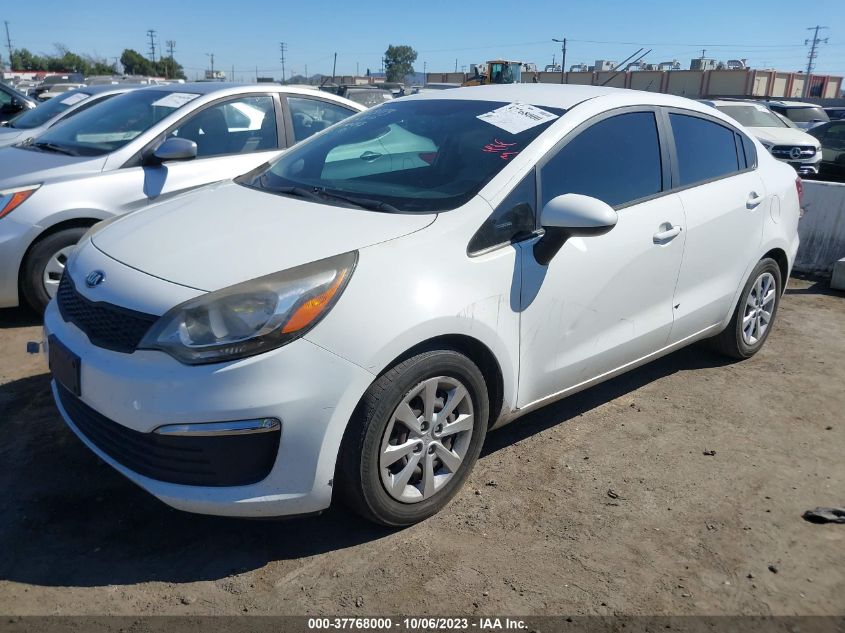 2016 KIA RIO LX - KNADM4A31G6540306