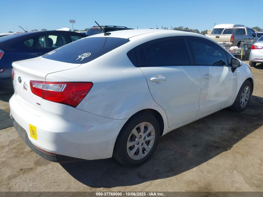 2016 KIA RIO LX - KNADM4A31G6540306