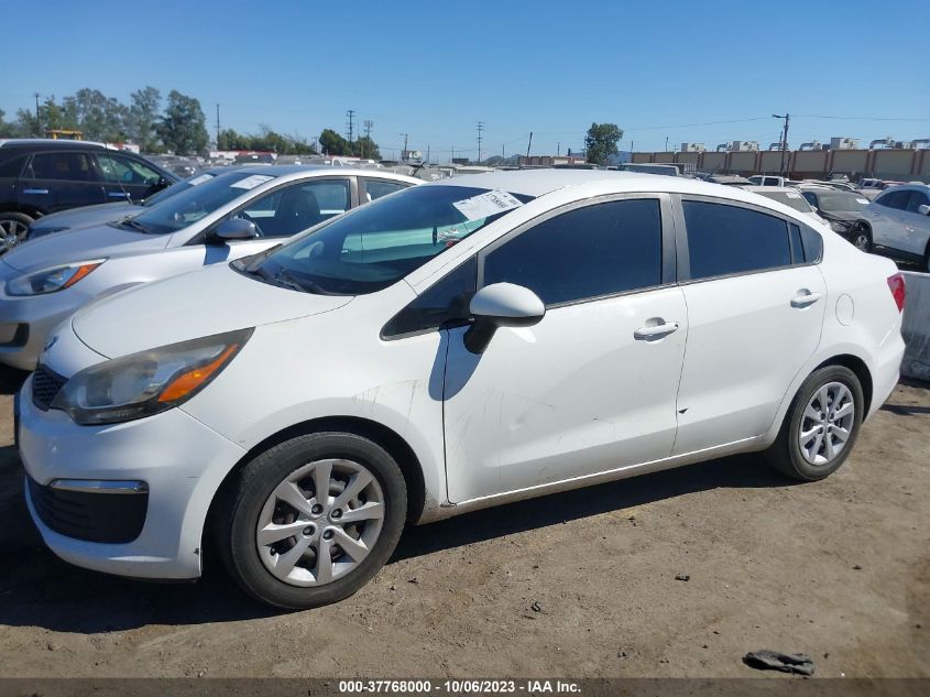 2016 KIA RIO LX - KNADM4A31G6540306