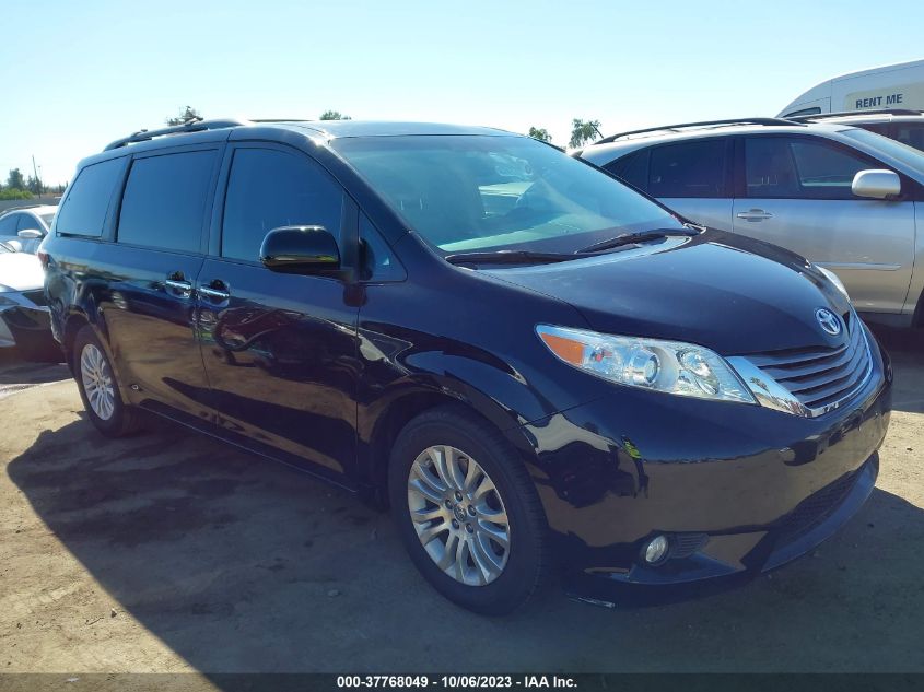 2015 TOYOTA SIENNA XLE - 5TDYK3DC3FS667492
