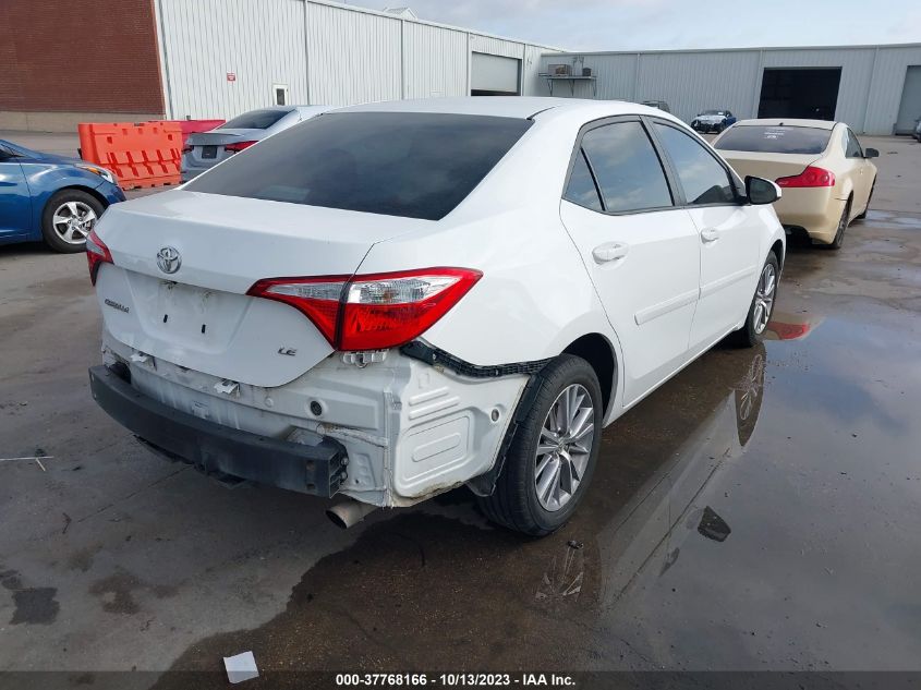 2015 TOYOTA COROLLA L/LE/S/S PLUS/LE PLUS - 5YFBURHE4FP273782