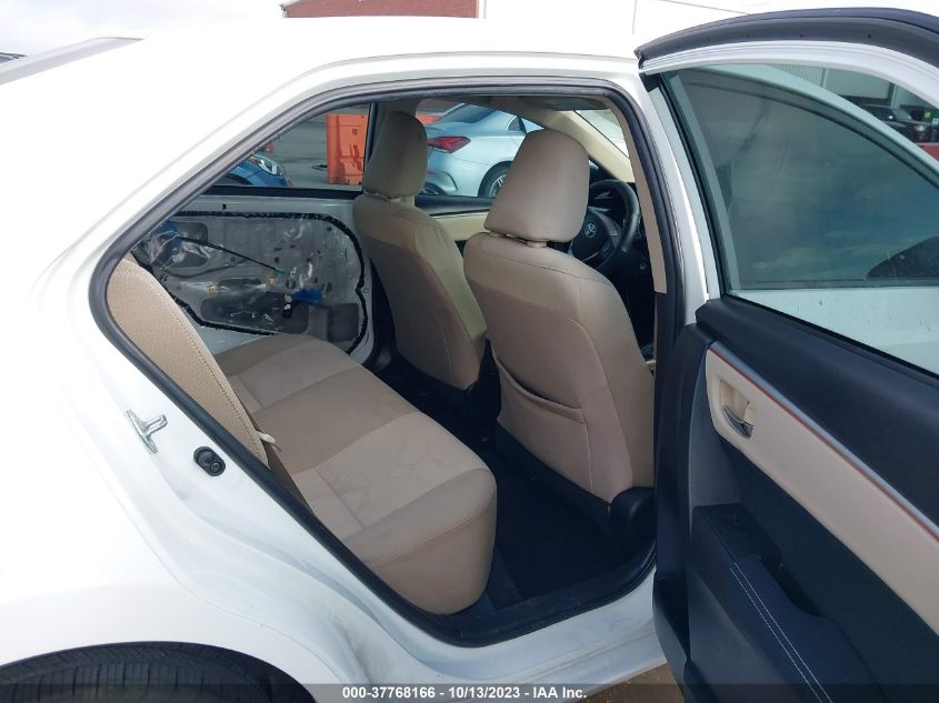 2015 TOYOTA COROLLA L/LE/S/S PLUS/LE PLUS - 5YFBURHE4FP273782