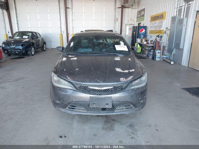 2015 CHRYSLER 200 S - 1C3CCCBB7FN675882