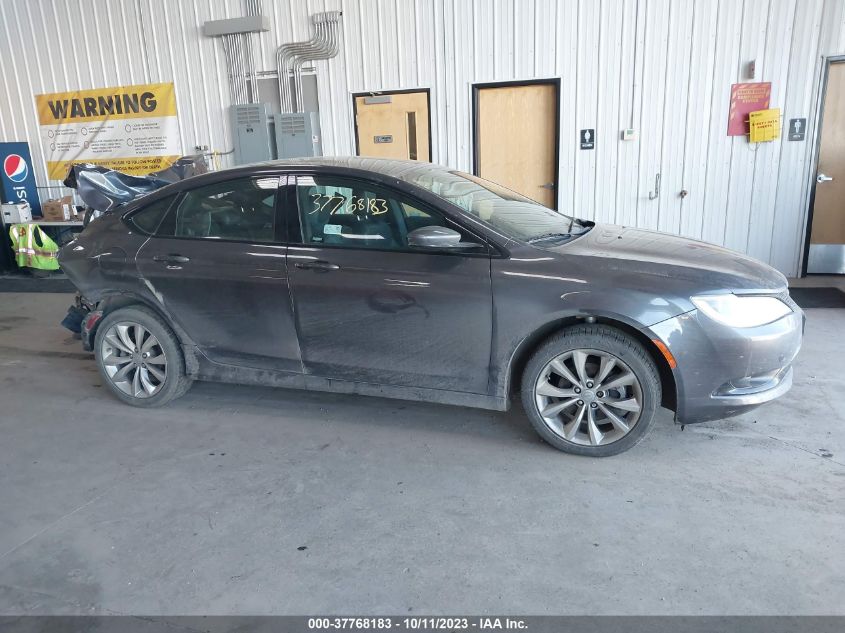 2015 CHRYSLER 200 S - 1C3CCCBB7FN675882