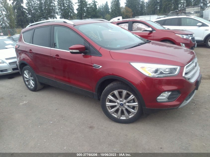 2018 FORD ESCAPE TITANIUM - 1FMCU9J93JUB14910