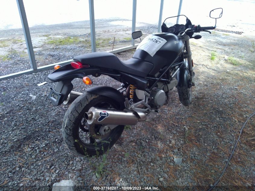 2005 DUCATI M600 ZDM1RA2KX5B068305