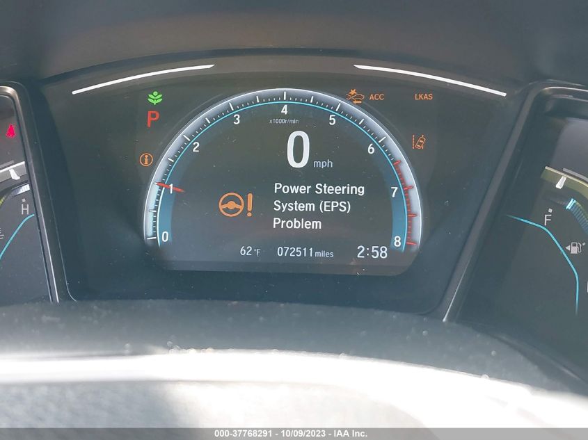 2020 HONDA CIVIC EX - SHHFK7H67LU221119