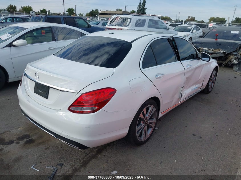 VIN 55SWF4JB7JU253401 2018 MERCEDES-BENZ C-CLASS C 300