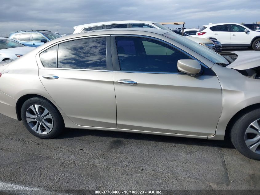 2014 HONDA ACCORD SEDAN LX - 1HGCR2F33EA168508