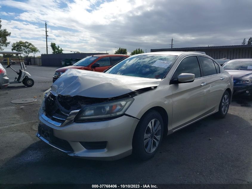 2014 HONDA ACCORD SEDAN LX - 1HGCR2F33EA168508