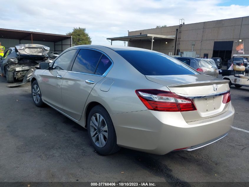 2014 HONDA ACCORD SEDAN LX - 1HGCR2F33EA168508