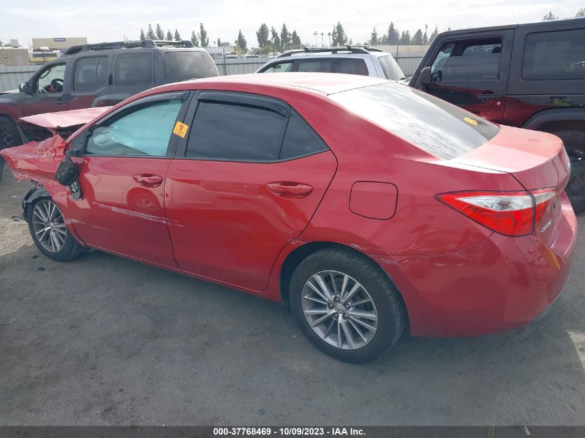 2015 TOYOTA COROLLA L/LE/S/S PLUS/LE PLUS - 5YFBURHEXFP183634