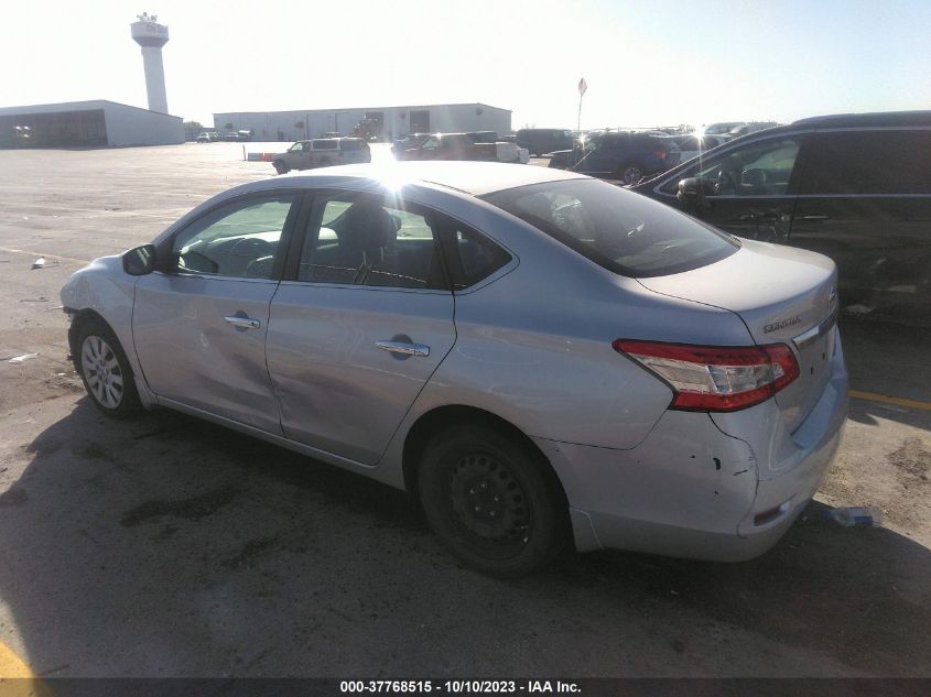 2014 NISSAN SENTRA S/SV/SR/SL - 3N1AB7AP1EL669734