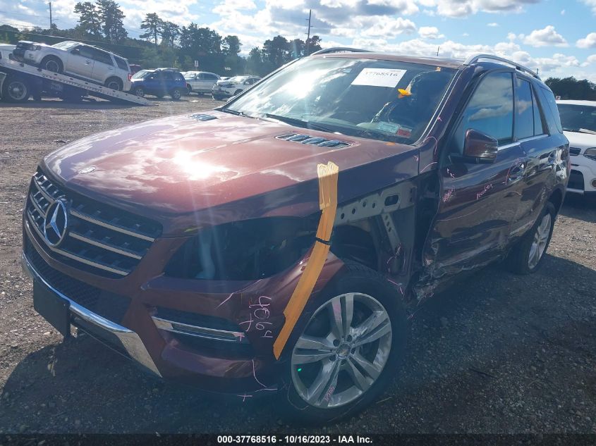 2013 MERCEDES-BENZ M-CLASS ML 350 4JGDA5HB3DA250829