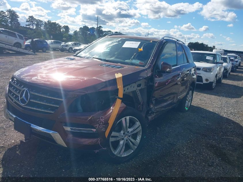 2013 MERCEDES-BENZ M-CLASS ML 350 4JGDA5HB3DA250829