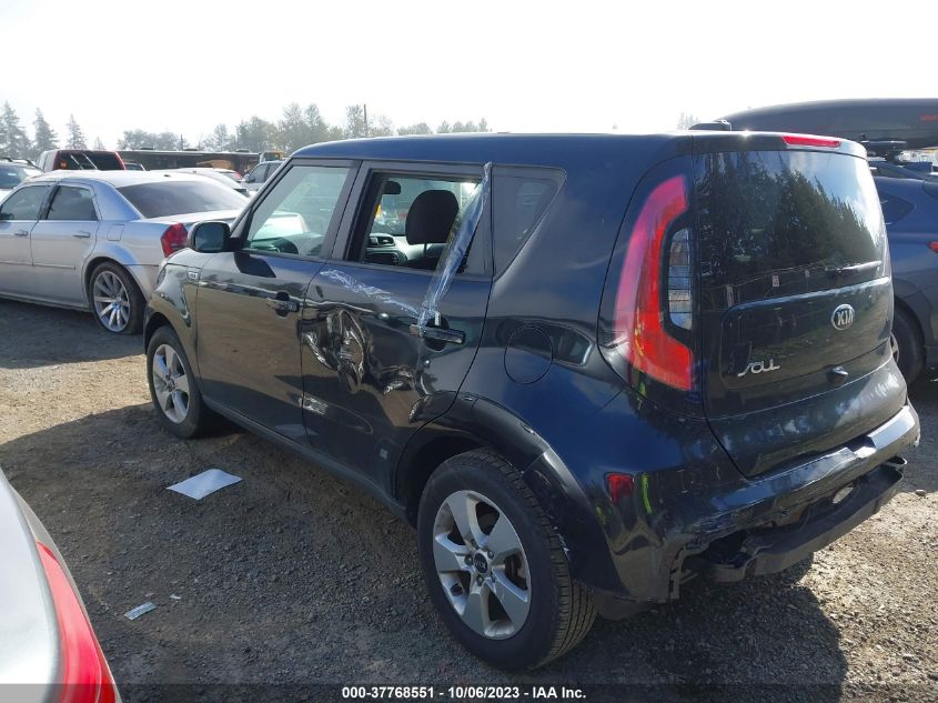 2017 KIA SOUL BASE - KNDJN2A22H7422629