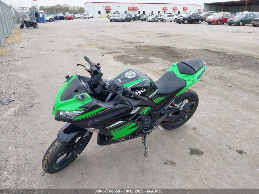 VIN JKAEX8B11HDA34987 2017 KAWASAKI EX300 B