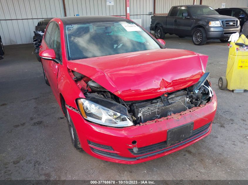 2016 VOLKSWAGEN GOLF S/SE/SEL - 3VW217AUXGM048724