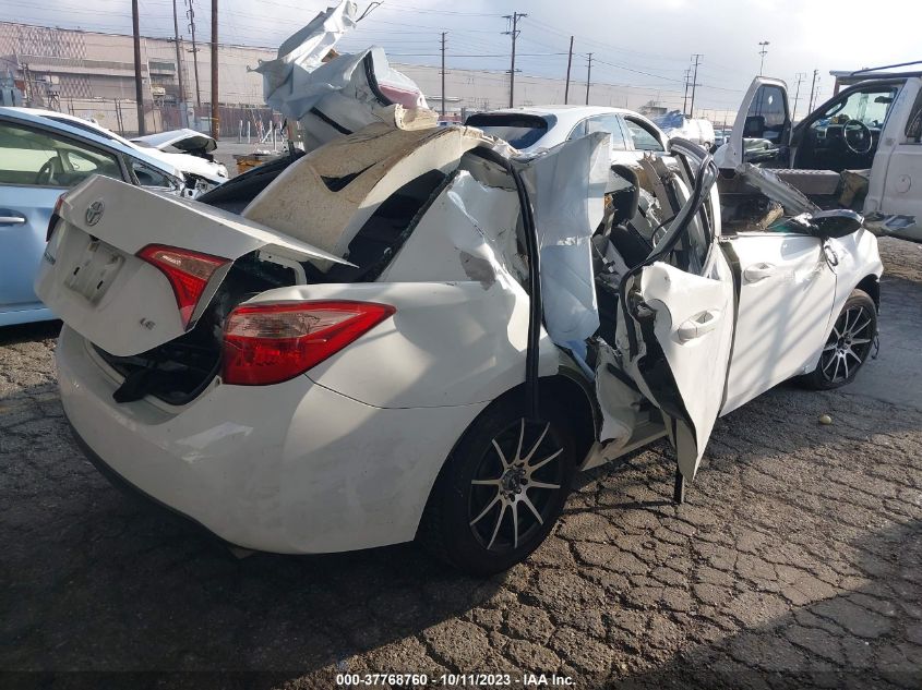 2017 TOYOTA COROLLA L/LE/XLE/SE - 5YFBURHE7HP608522