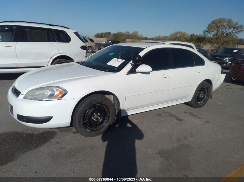 2013 CHEVROLET IMPALA POLICE 2G1WD5E39D1168544