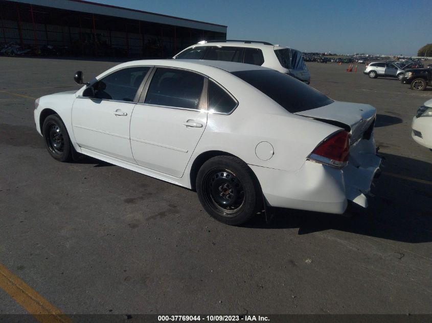2013 CHEVROLET IMPALA POLICE 2G1WD5E39D1168544