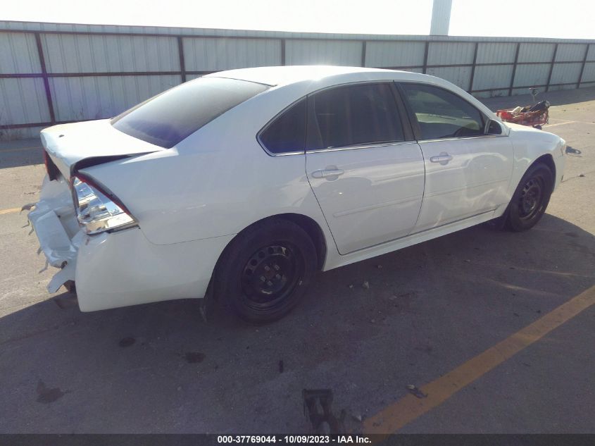 2013 CHEVROLET IMPALA POLICE 2G1WD5E39D1168544