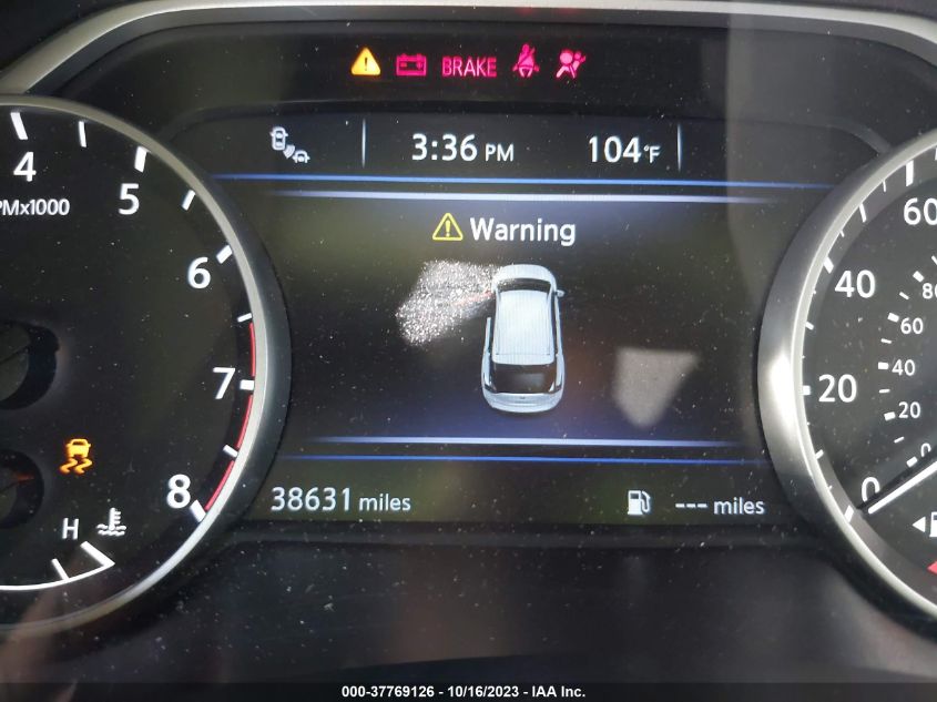 2019 NISSAN MURANO SL - 5N1AZ2MJ7KN160306