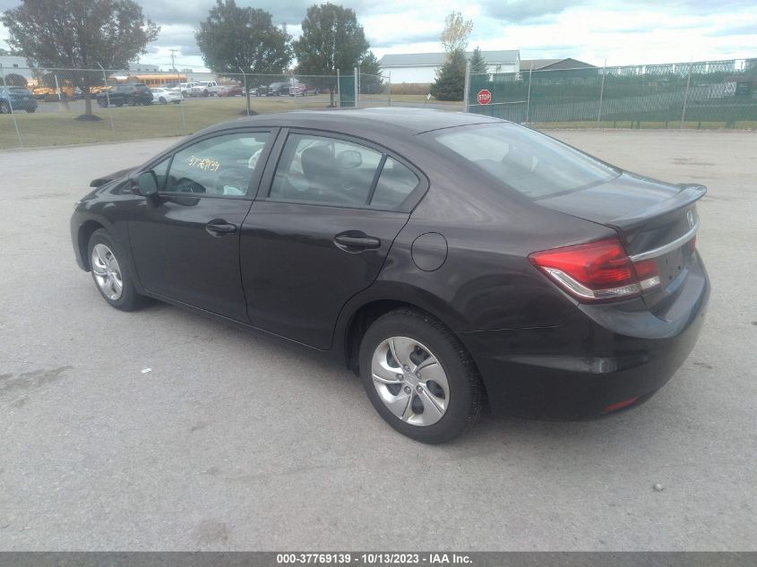 2013 HONDA CIVIC SDN LX 2HGFB2F53DH580088
