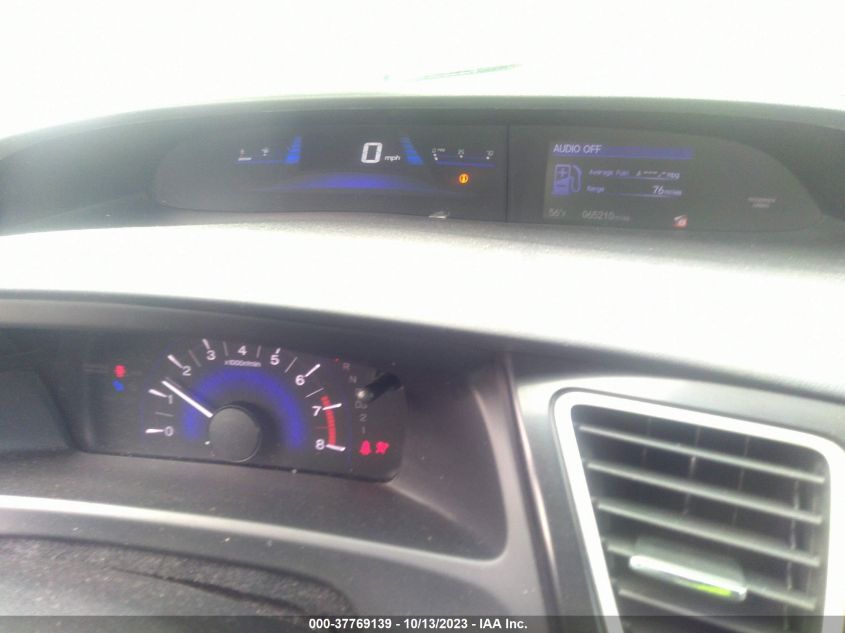 2013 HONDA CIVIC SDN LX 2HGFB2F53DH580088